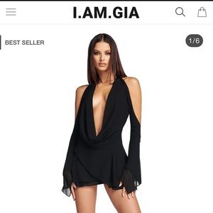 I AM GIA ROSANNA MINI DRESS SIZE M